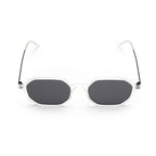Lavnder Octagonal white matte