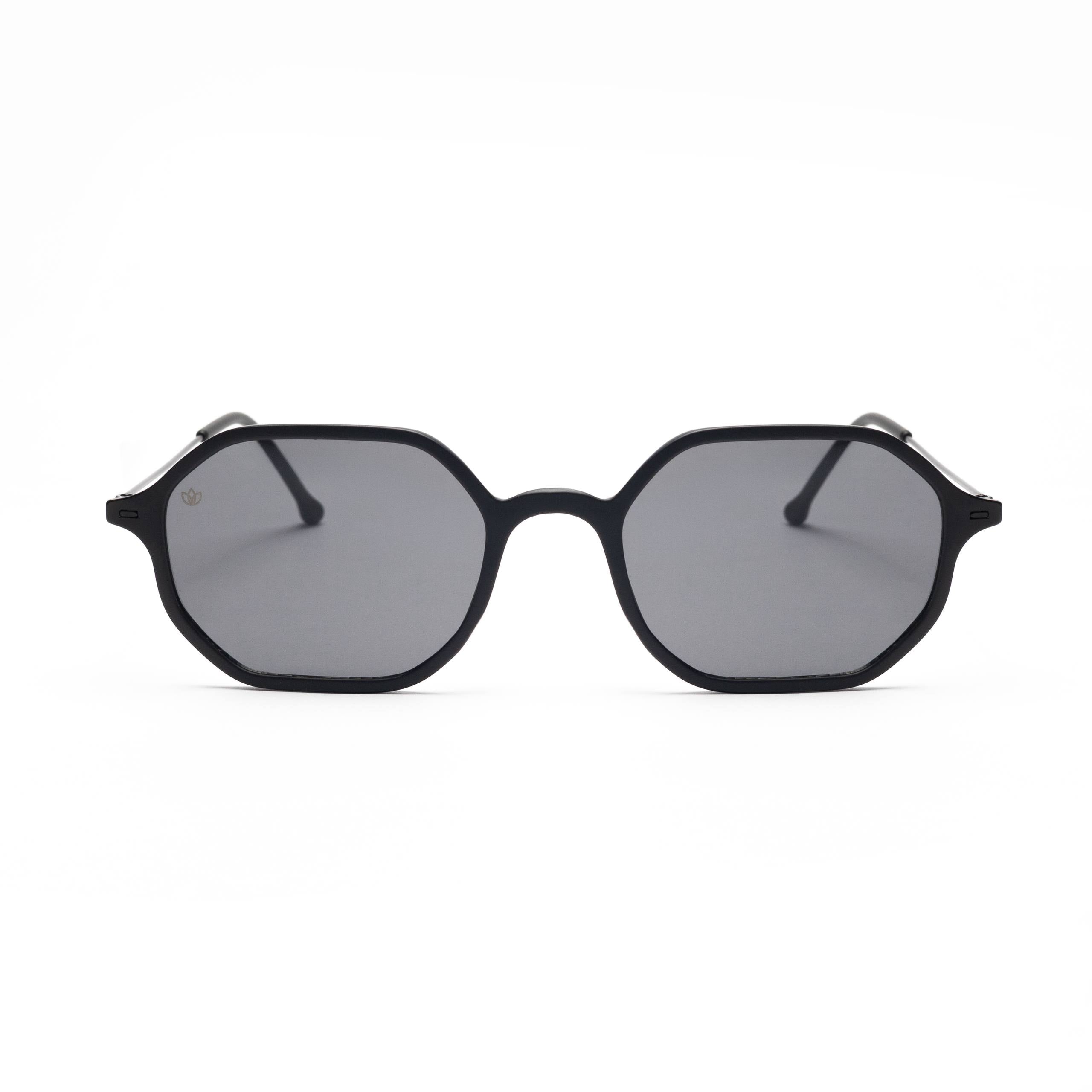 Lavnder Octagonal black matte