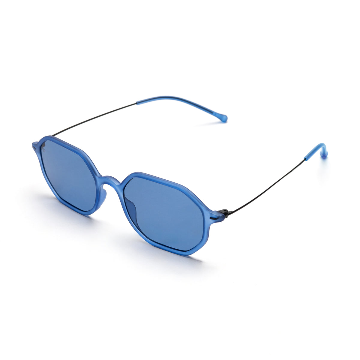 Lavnder Octagonal Dark Blue
