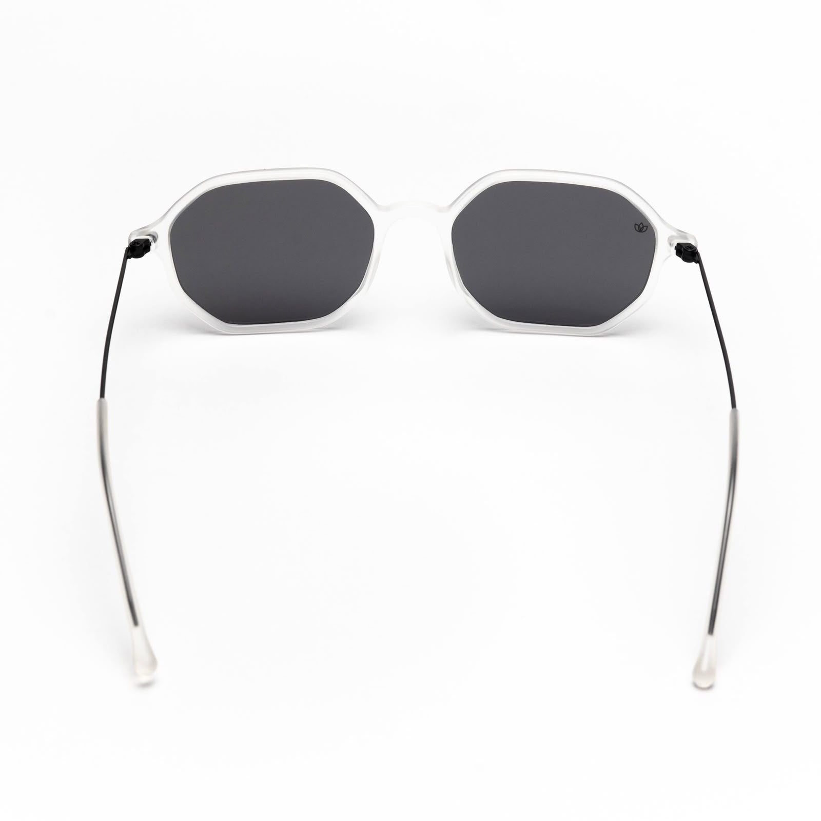 Lavnder Octagonal white matte
