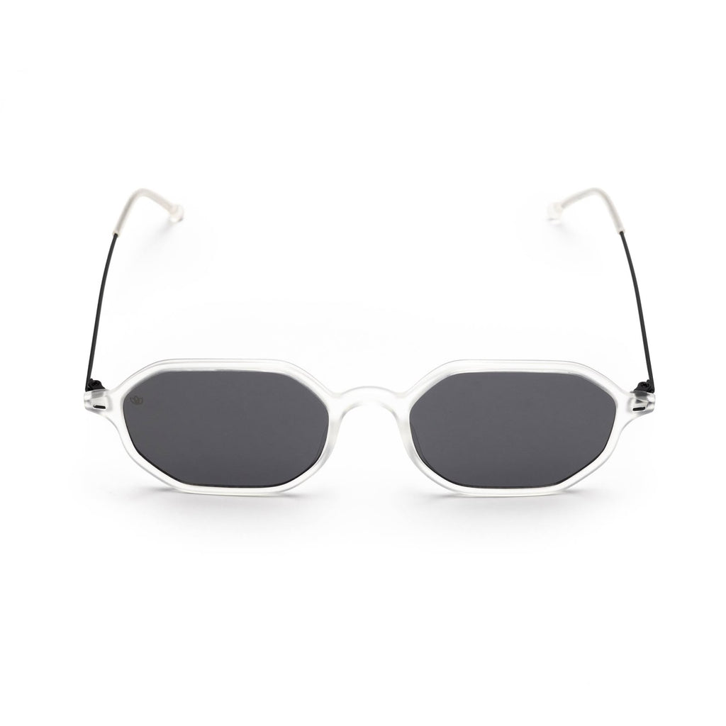 Lavnder Octagonal white matte
