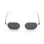 Lavnder Octagonal white matte