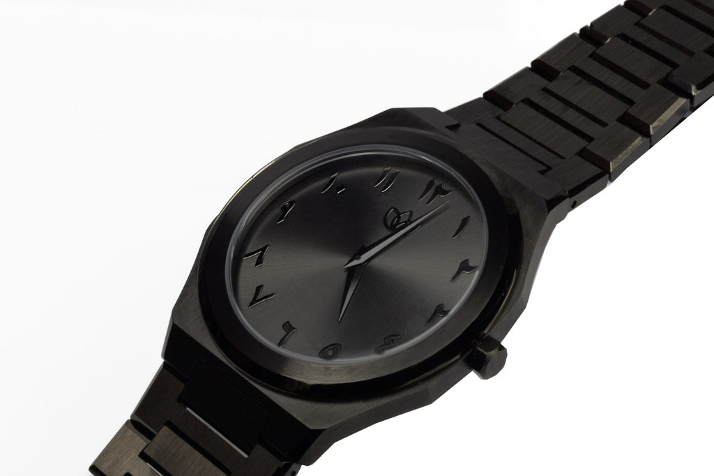 Lavnder Shadow - Gunmetlic Watch