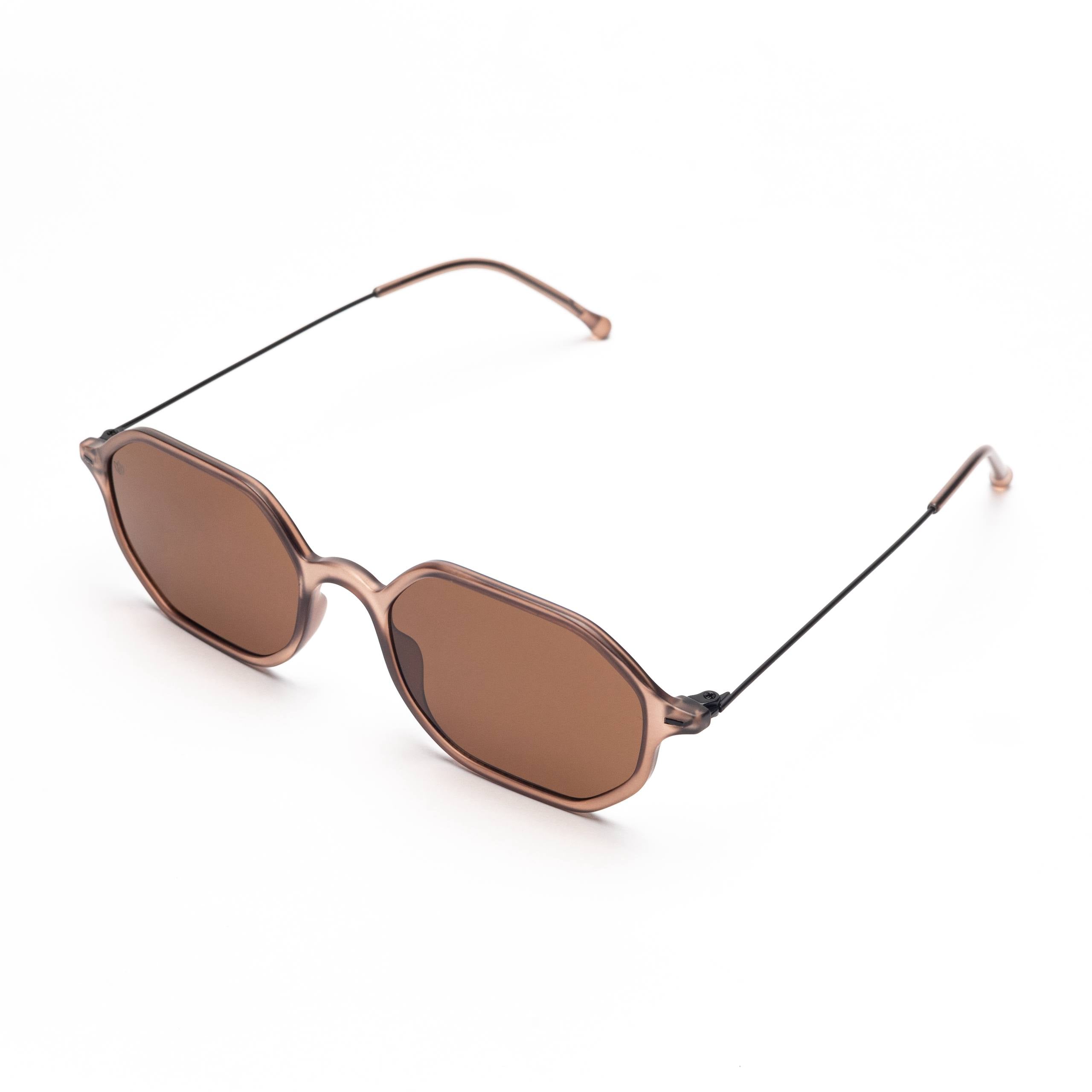 Lavnder Octagonal Brown