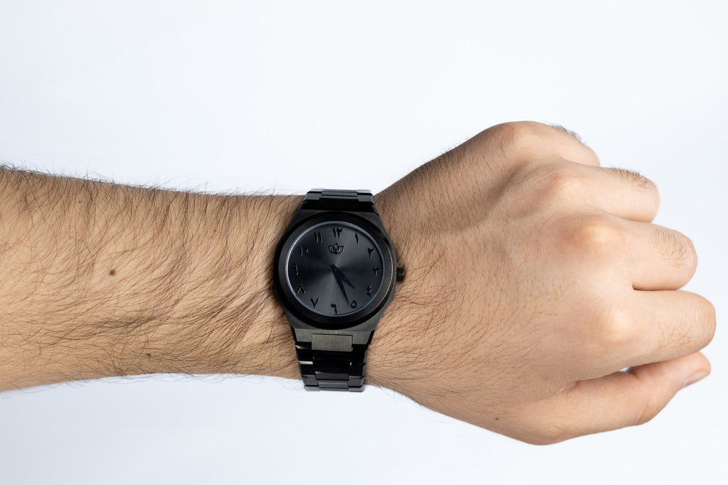 Lavnder Shadow - Gunmetlic Watch